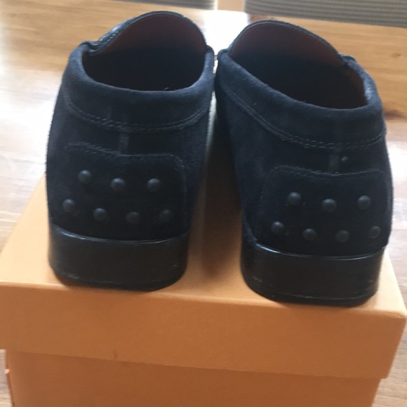 Tod’s Classic Black Suede Penny Moccasin. 7.5 - Picture 3 of 7